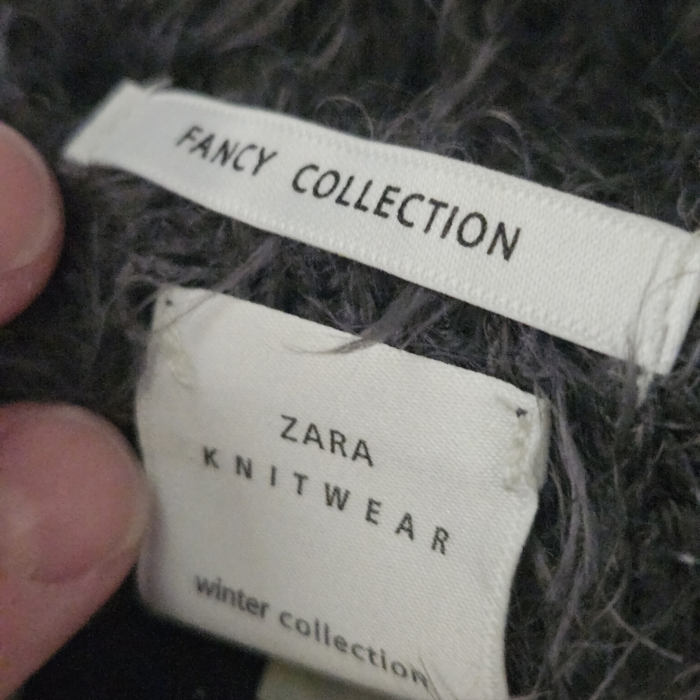 Zara cardigan fuzzy